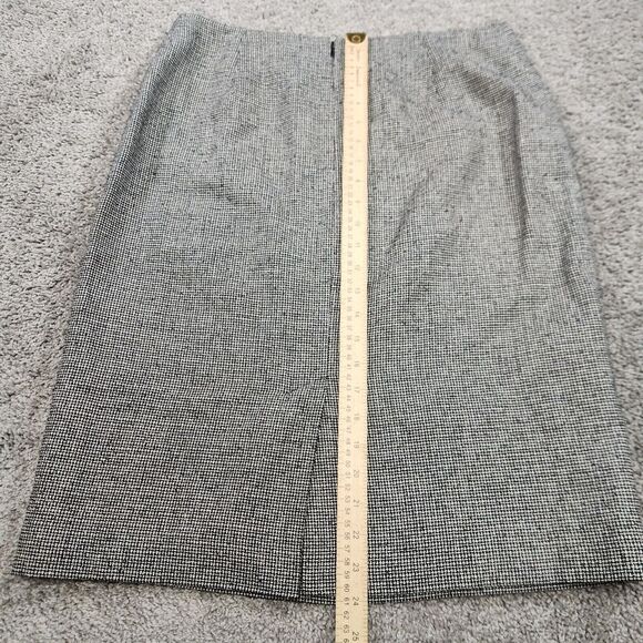 Brooks Brothers Black and White A-Line Skirt - Picture 8 of 9